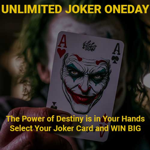 Unlimited Joker Oneday
